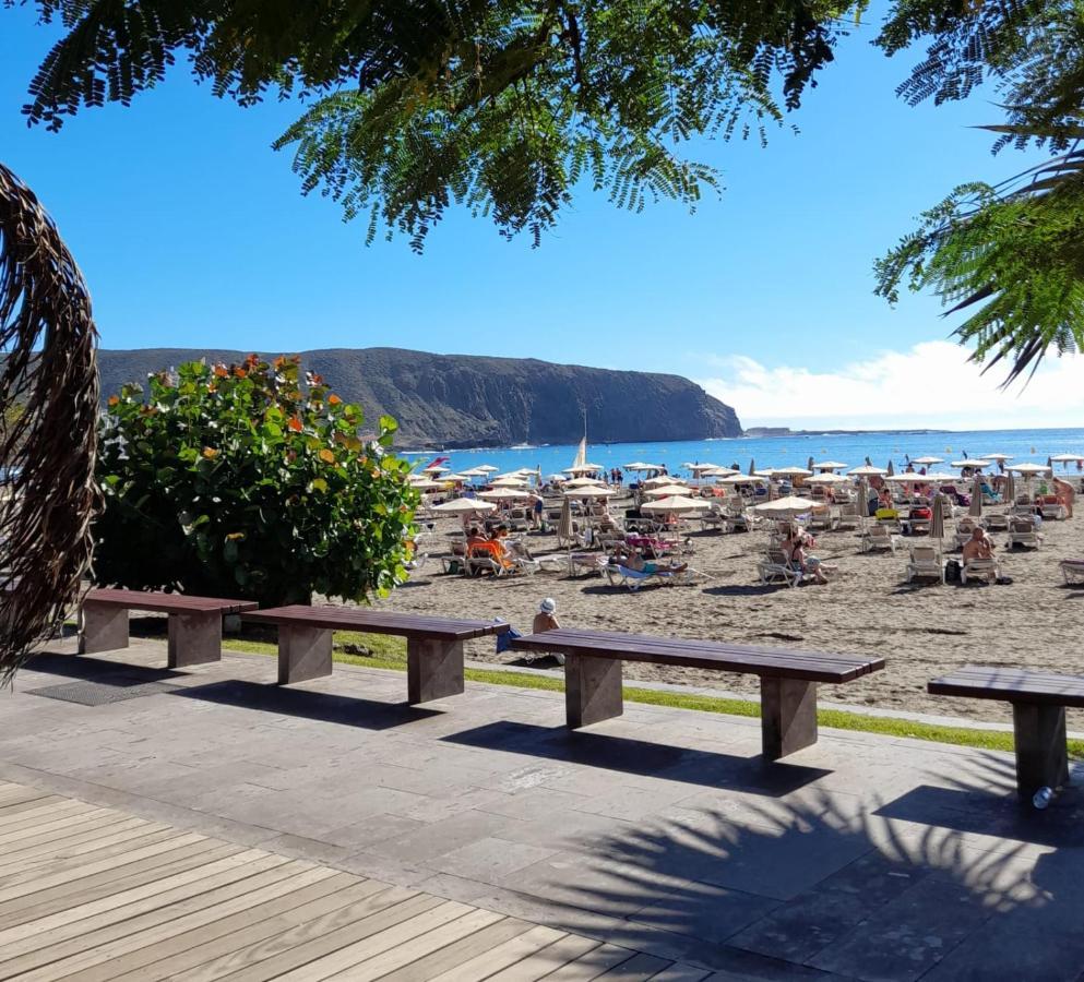 Luxory Dreamy Sunset, Seafront, Direct Access To The Promenade,wifi,pool,free Parking Appartement Los Cristianos (Tenerife)